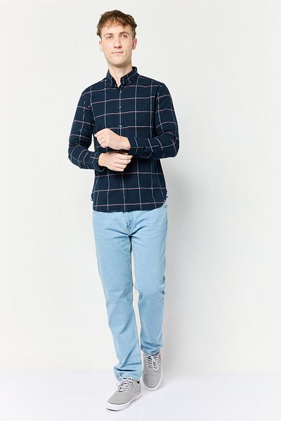 La Martina Men Tailored Fit Checkered Long Sleeves Casual Shirt, Multicolor