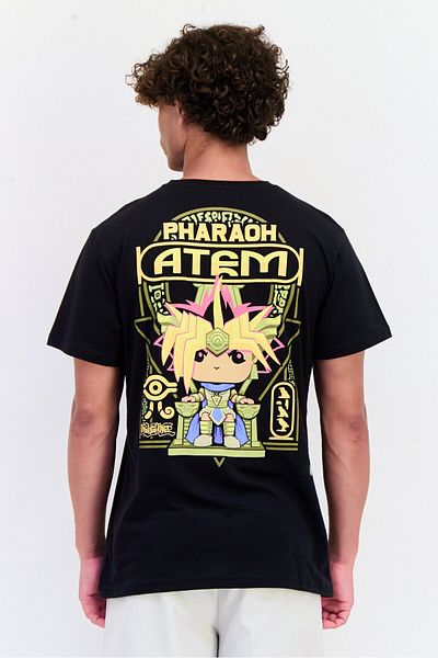 Funko Men Crew Neck Short Sleeve Graphic T-shirt, Black