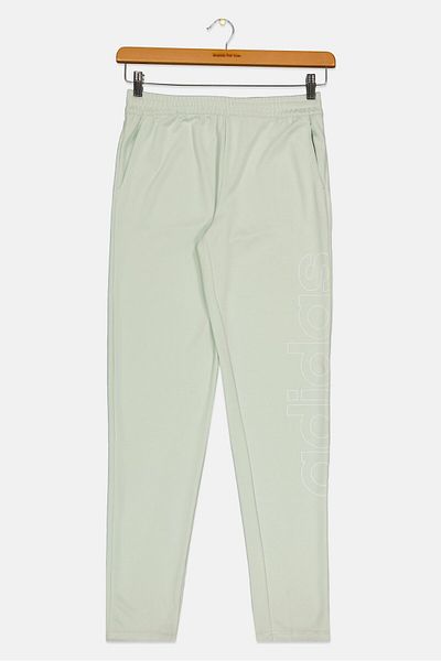 adidas Kids Boy Brand Logo Training Track Pants, Mint Green
