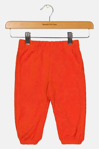DSquared2 Toddlers Girl Textured Pull On Pants, Orange