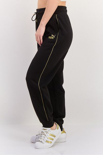 Puma Women Sportswear Fit Brand Logo Training Sweatpants, Black