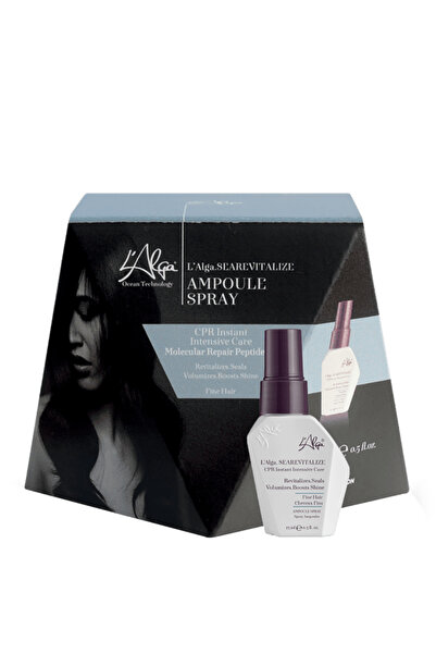 L'alga Ocean Technology Fiole spray L'alga CPR moleculare pentru parul fin, d...