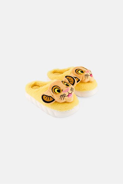 Disney Kids Girl The Lion King Slip On Homewear Slippers, Multicolor