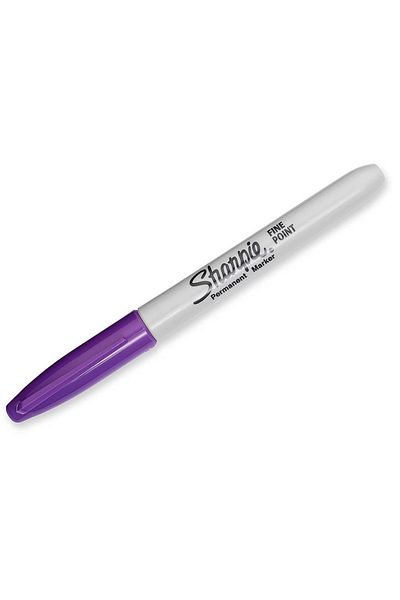Art Tone Sharpi̇e Fi̇ne Permanent Marker 2025034-1741398 Purple 12 Pack