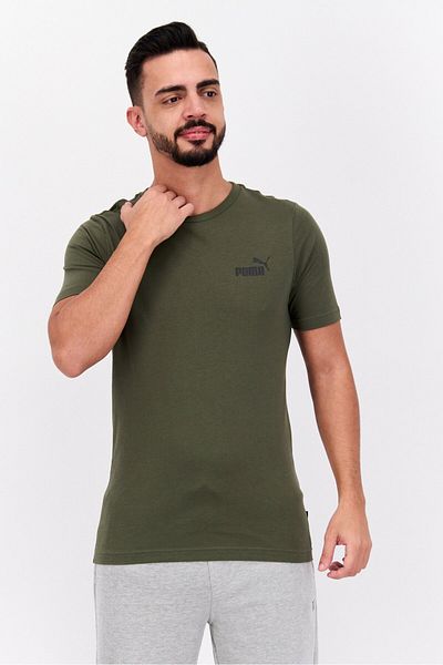 Puma Men Sportswear Fit Short Sleeve Outdoor T-Shirt, Olive
