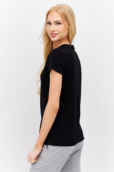Puma Women Sportswear Fit Short Sleeve Training T-Shirt, Black Combo