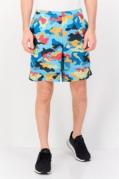 Champion Men Sportswear Fit Camouflage Running Shorts, Multicolor