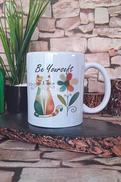 giftkonsept كوب مطبوع عليه رسمة مضحكة للقطط ومحببة القطط ومحببة القطط