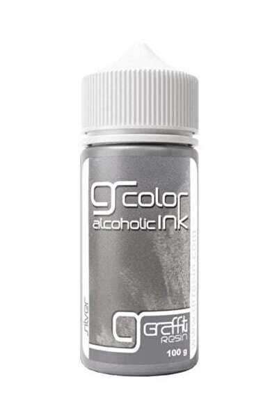 Graffiti Resin جرافيتي ريزن لون كحولي فضي 100غ