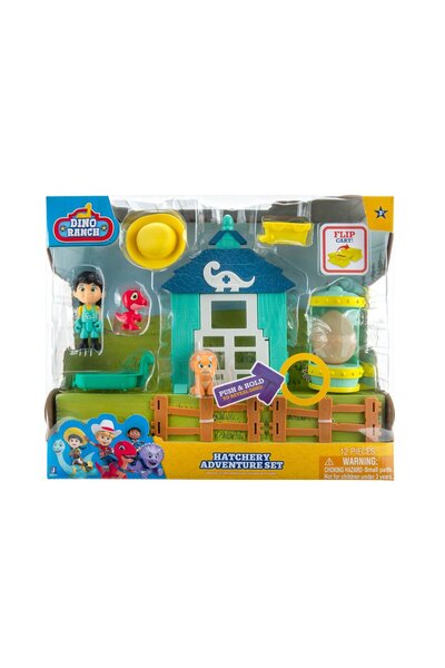 BYCEGU مجموعة لعب مزرعة دينو رانش DNA04000 - DNR0013