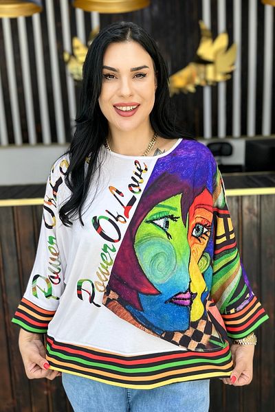 GÖKSEL Beaded Eye Det Bluz