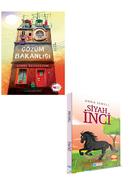 Evrensel İletişim Yayınları Çözüm Bakanlığı + Siyah İnci Anna Sewell / 2 KİTA...