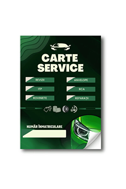Eticheta Auto Carte service