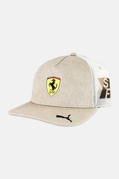 Puma X Scuderia Ferrari Men Embroidered Logo Adjustable Cap, Multicolor