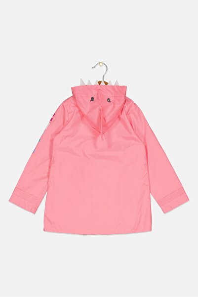 Carter's Kids Girls Graphic Print Rain Jacket, Pink