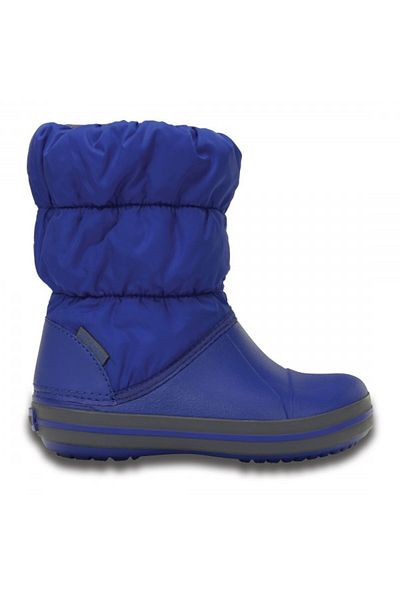 Crocs Ghete Crocs Winter Puff pentru copii, 22-23 EU - C6 US Albastru - Albastru cerulean