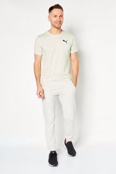 Puma Men Sportswear Fit Brand Logo Training T-Shirts, Green