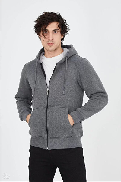 CVS Unisex Full Zip Hooded Sweatshirt - Smoked