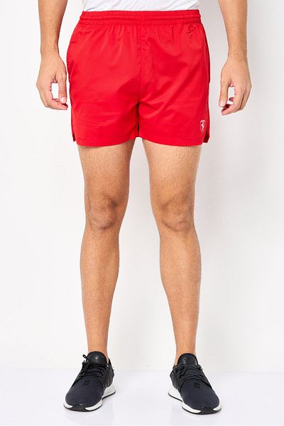 Scuderia Ferrari Men Sportswear Fit Training Shorts, Red