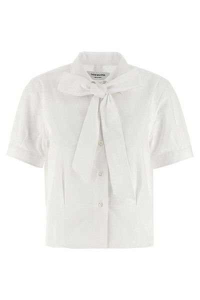 THOM BROWNE Cămașă cu eșarfă Thom Browne