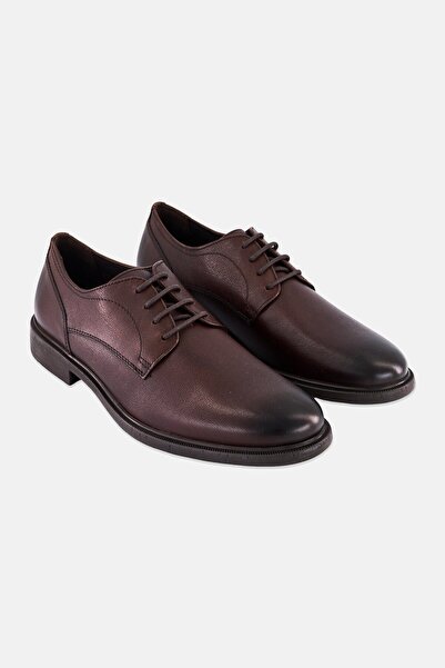Geox Men U Terence Lace Up Formal Shoes, Dark Brown