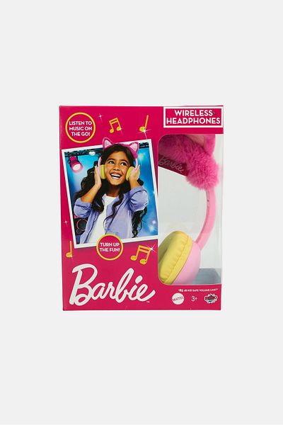 Barbie You Can Be Anything Bluetooth Headphones, Pink