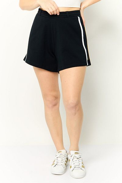 Scuderia Ferrari Women Brand Logo Training Shorts, Black
