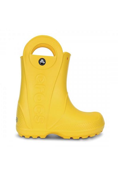Crocs Handle It Rain Boot 33-34 EU - J2 US Yellow - Yellow