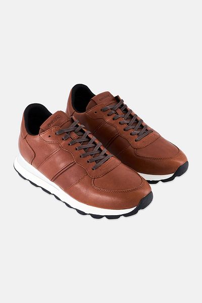 Geox Men U Spherica Vseries B Lace Up Sneakers, Brown