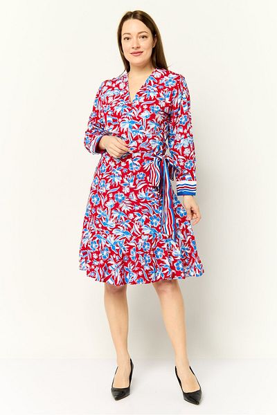 Tommy Hilfiger Women Floral Print Mini Dress, Multicolor
