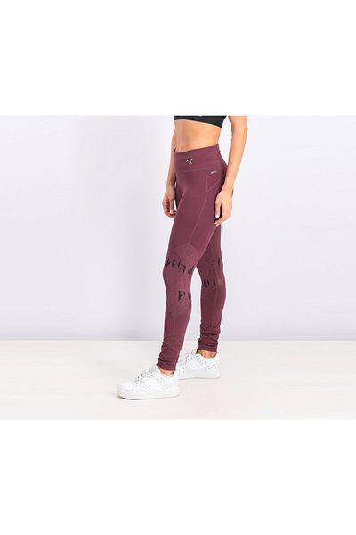 Puma Womens Graphic Full Tights, Vineyard