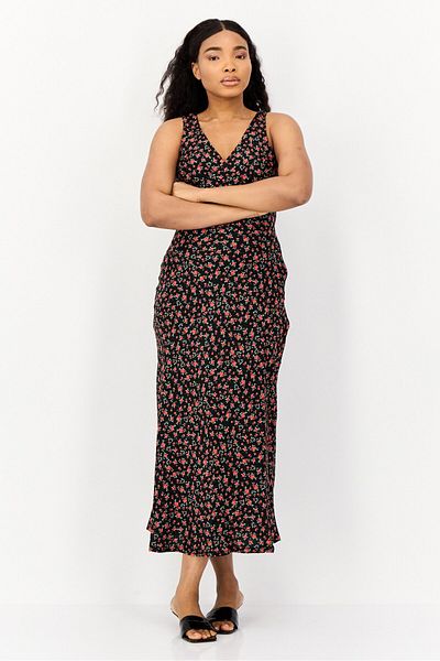 Brave Soul Women Floral Print Casual Maxi Dress, Multicolor
