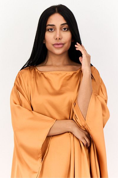 Juicy Couture Women Plain Kaftan Dress, Brown