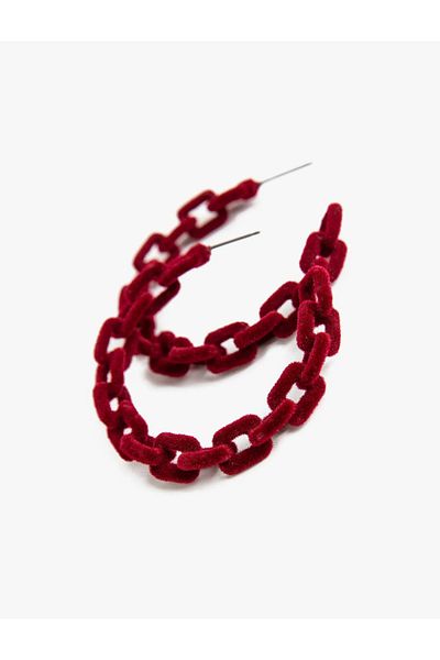 Koton Claret Red Women's Earrings