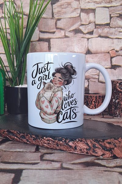 giftkonsept Cat Funny Humorous Cat Lover Cat Owner Fun Gift Printed Tea Coffee Presentation Mug Cup
