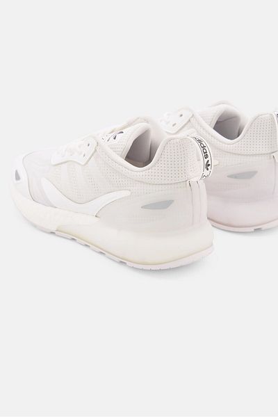 adidas Men ZX 2K BOOST 2,0 Lace Up Sport Shoes, Off White