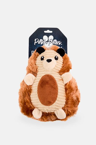 Posh Paws Loud Squeaker Ball Plush Toy, Multicolor
