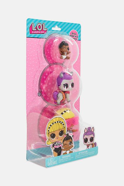 L.O.L. SURPRISE Drag Racer Bunny Wishes/ Her Lil Magesty Cute Little Doll Collection