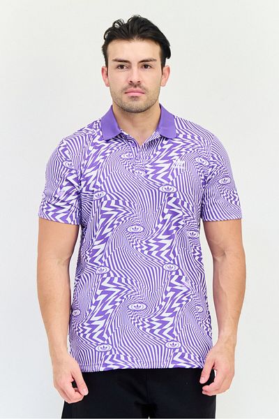 adidas Men Sportswear Fit Short Sleeves Training Polo Shirt, Multicolor