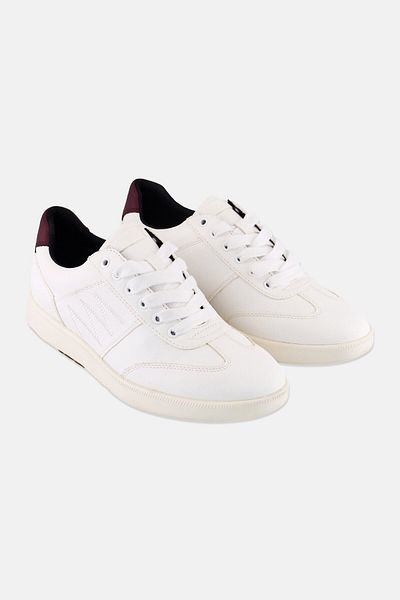 Geox Women Lace Up Casual Shoes, White