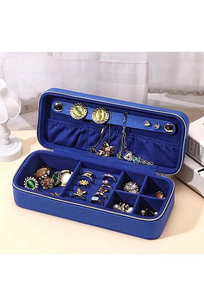 İsdeksan Multipurpose Travel Organizer, Jewelry Bag, Jewelry Organizer, Jewelry Box