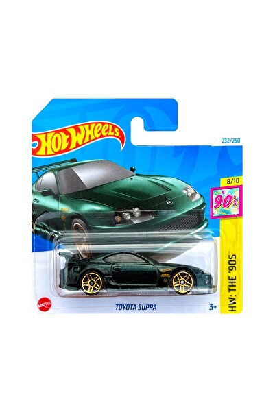 HOT WHEELS Masinuta Metalica Hot Wheels, Toyota Supra, HW The '90s, 1:64, Verde