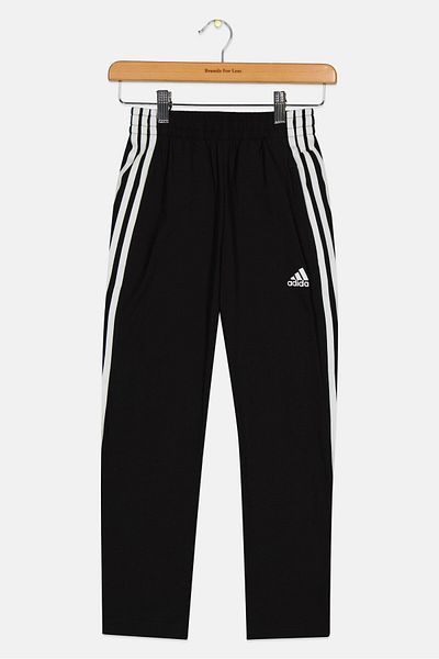 adidas Kids Boy Sportswear Fit Outdoor Track Pants, Black