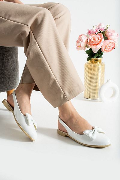 StWenn Women's Ballerinas Comfortable Lightweight No Sound Orthopedic Daily Shoes Ballerinas Home Office Outdoor Shoes