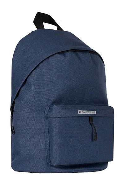 Rakerplus Navy Blue 42X29X14 cm Unisex Classic Backpack School Bag