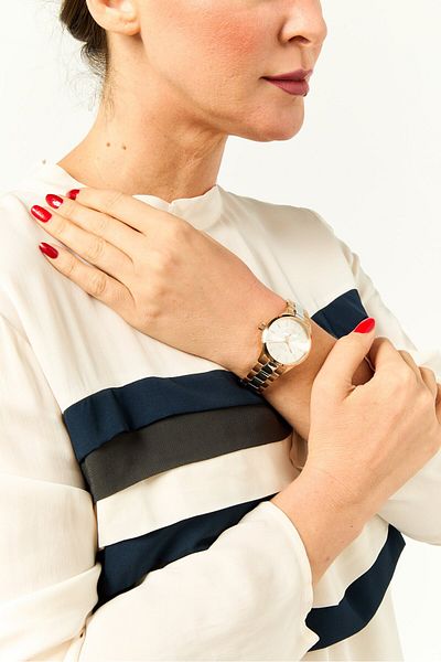 Gant Women G GWGTAD08600199I Analog Stainless Steel Watch 35 mm, Rose Gold