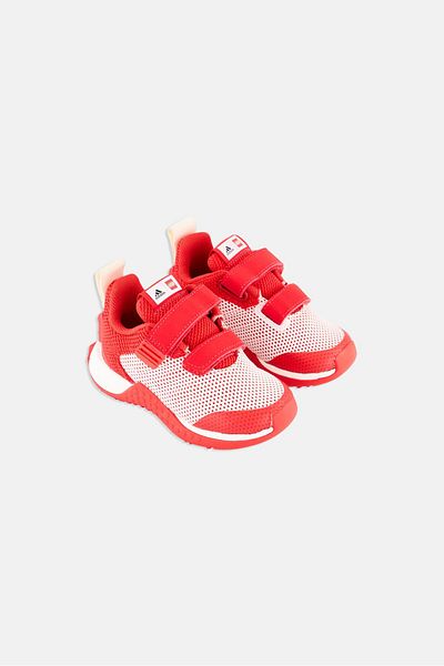 adidas Toddlers Boy Lego Velcro Clouse Running Shoes, Red