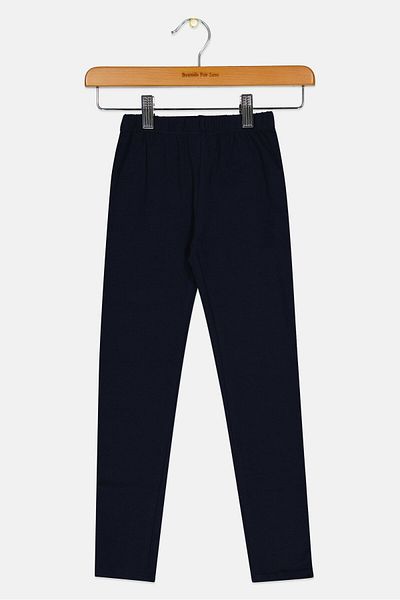 GAP Kids Girl Plain Pull On Leggings, Navy