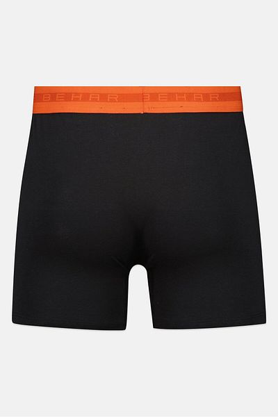 Ike Behar Men 4 Pieces Brand Logo Boxer Briefs, Multicolor