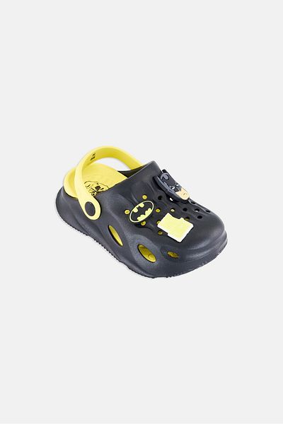 Warner Bros Toddlers Boy Dark Knight Slip On Clogs, Multicolor